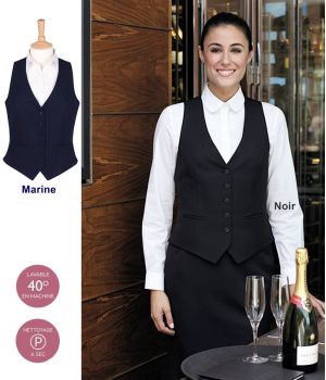 gilet service femme