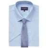 Chemise Homme bleu clair, Manches Courtes, Coupe classique