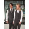 Gilet de Service Femme et Homme assortis, Gris