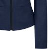 Veste Blazer Court Femme, Confort et Performance, Marine PinPoint