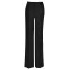 Pantalon Femme, Regular Fit, Coupe Bootcut, Noir