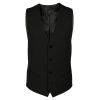 Gilet de Barman Noir Homme