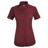 Chemisier manches courtes, Regular Fit, Bordeaux