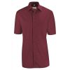 Chemise manches courtes, Bordeaux