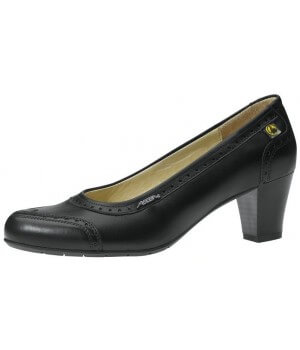 Chaussures femme cuir noir et doublure de veau, confortable Chaussures femme cuir noir et doublure de veau, confortable