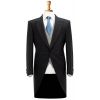 Veste Queue de Pie Noire pour Homme, 1 Bouton, 100% Laine