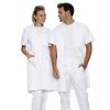 Blouse Médecin Homme et Femme, Manches Courtes, Col Revers