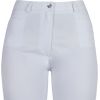 Pantalon blanc, élégant en 100% Polyester