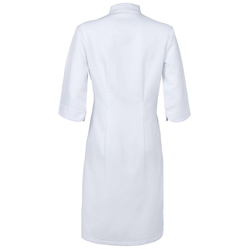 Blouse robe femme blanche manches 3/4, Look Asie