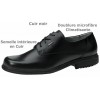 Chaussures Homme, Cuir Noir, Extrêmement confortable, Doublure climatisante