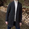 Manteau Femme Irlandais, Longueur 3/4, Couleur Charbon