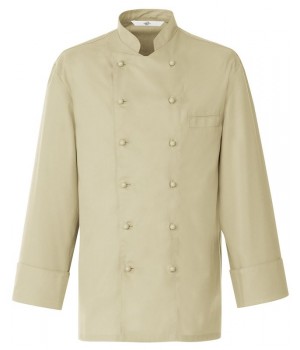 Veste chef, couleur Beige, Taille 52.