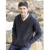 Pull Irlandais pour Homme, Couleur Cormoran