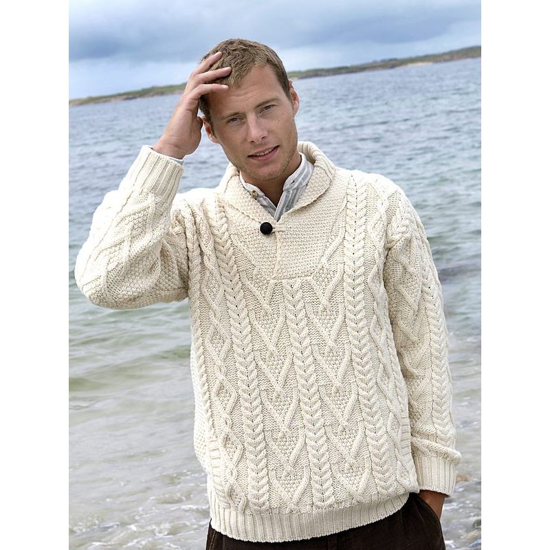 tricot irlandais homme