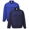 Veste travail, pression sous patte, polyester coton
