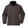 Blouson Polaire Bicolore fermeture par Zip couleur gris