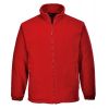 Blouson 100% polyester polaire, Rouge