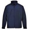 Veste SoftShell confortable extensible couleur marine