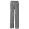 Pantalon cuisinier coutil Noir-gris