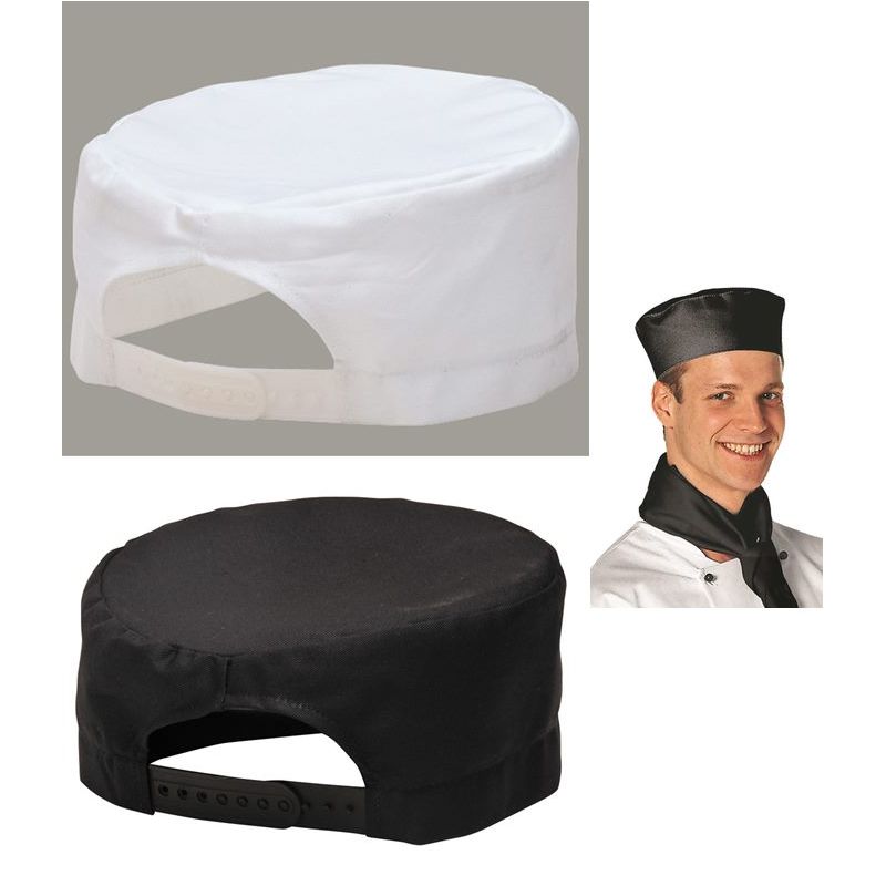 Calot de cuisine, Tissu de qualité supérieure, Taille Ajustable