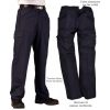 Pantalon Bleu Marine Homme, Finition Premium Résistante sur Tissu