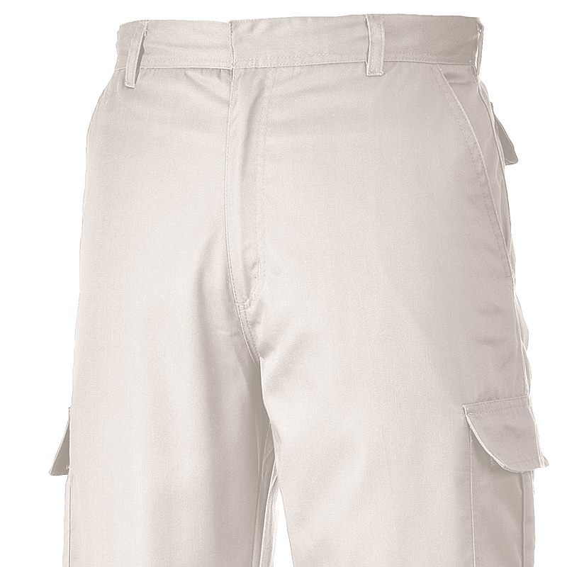 Pantalon de travail homme, polyester coton, nombreuses poches