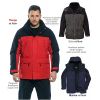 Parka Homme, Imperméable, Respirant, Doublure Polaire Amovible