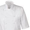 Veste cuisinier manche courte couleur blanc