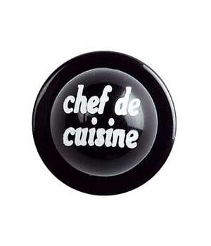 Boutons chef de cuisine, Le pack de 12 Boutons chef de cuisine, Le pack de 12
