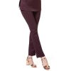 Pantalon Esthéticienne Femme Aubergine