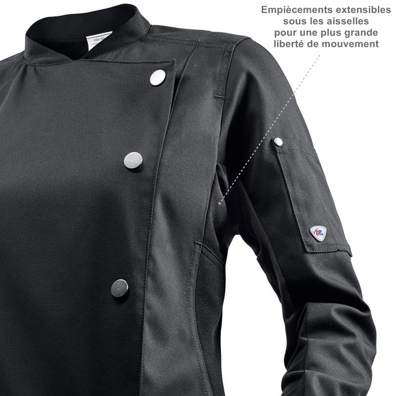 De Confortable Col Port Modern Fit Veste Officier Cuisine Femme 7ZBdqwOq
