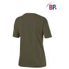 T-shirt de travail Femme col rond couleur olive