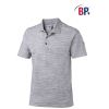 Polo Femme et Homme chiné gris