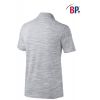 Polo mixte manche courte gris