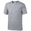 T-shirt Femme et Homme stretch chiné gris