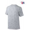 T-shirt mixte chiné gris