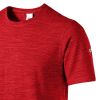 T-shirt manche courte couleur rouge