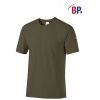 T-shirt manche courte couleur olive