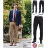 Pantalon Chino Homme, Coupe classique, Ceinture Extensible