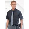 Chemise Manches Courtes, Coupe Classique, Grise