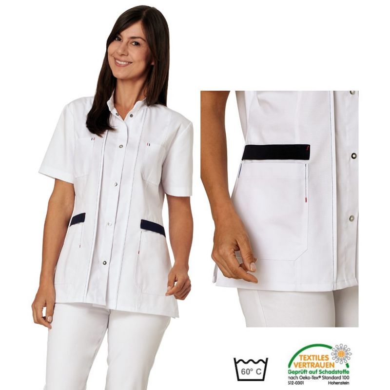 Médicale Blouse FemmeCoupe Blouse CourtesPressions Blouse Médicale CourtesPressions FemmeCoupe Médicale FemmeCoupe TendanceManches TendanceManches dCrxBoe