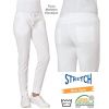 Pantalon Femme, Tissu Molleton Stretch, Taille élastique