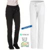 Pantalon Femme, Taille élastiquée, Tissu Tencel Confort, 2 poches latérales