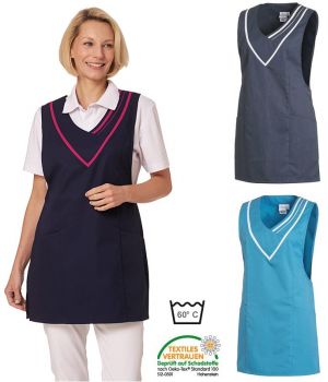 Blouse Chasuble, Col V, Passementerie et Bandes Passepoilées