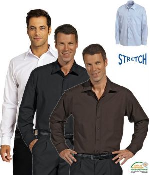 Chemise Homme, manches longues, Stretch extrêmement confortable à porter