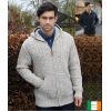 Veste Irlandaise pour Homme, Avec capuche, Femeture par Zip