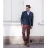 Veste Homme Harris Tweed, Coupe ajustée, Deux boutons, Pure Laine vierge