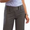 Pantalon femme gris clair confortable