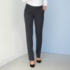 Pantalon Femme, Coupe Slim, Gris