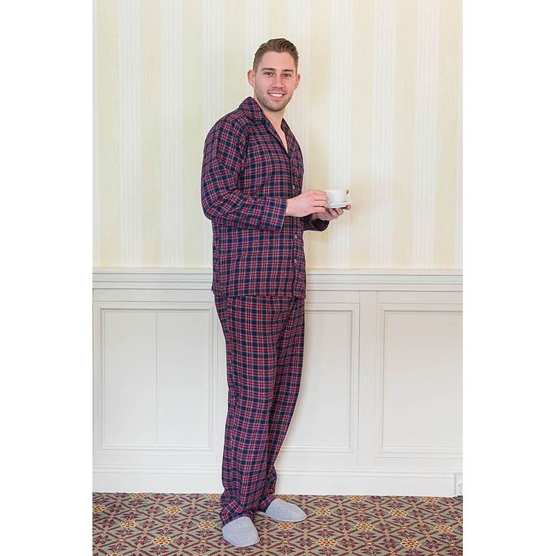 Pyjama Ecossais Homme Rouge